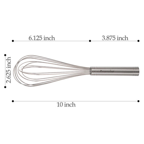 Prep Solutions 10" Stainless Steel Balloon Whisk - Image 2