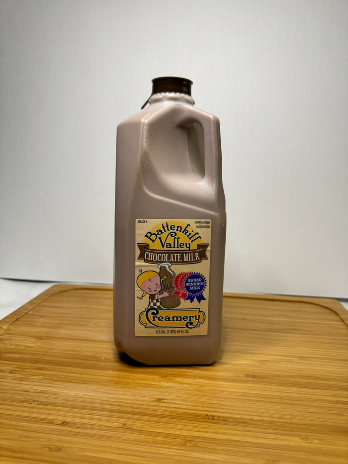 1/2 Gallon Chocolate Milk Battenkill Valley Creamery