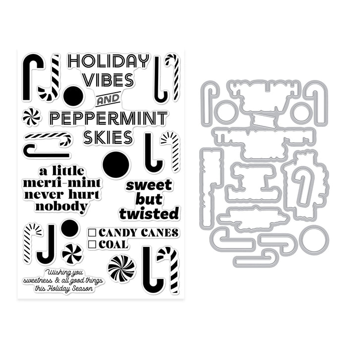 A Little Merri-Mint Stamp & Cut