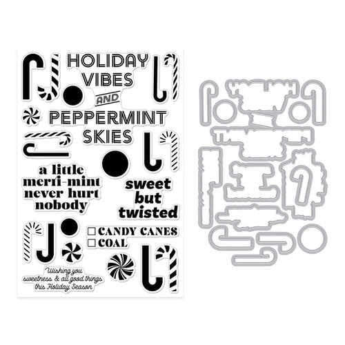 A Little Merri-Mint Stamp & Cut