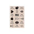 A Year of Holidays Woodblock Ink 'n' Stamp