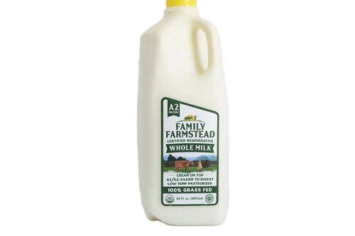 A2 Whole Milk Family Farmstead Dairy Organic 100% grass-fed