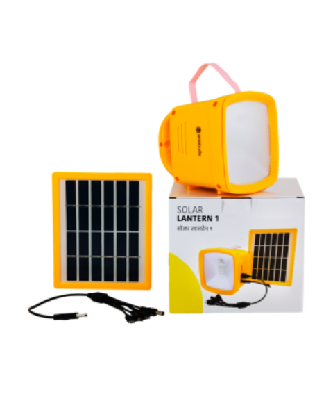 Agni Solar Lantern 1: Portable, Rechargeable, Multi-Use LED Light