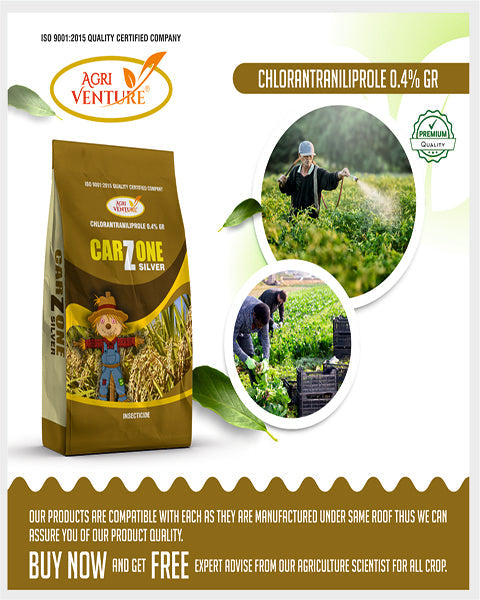 AgriVenture CARZONE SILVER (Chlorantratraniliprole 0.4% GR) Insecticides