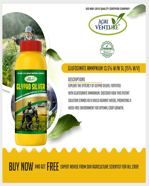 AgriVenture GLYPHO SILVER (Glufosinate Ammonium 13.5% SL) Herbicides