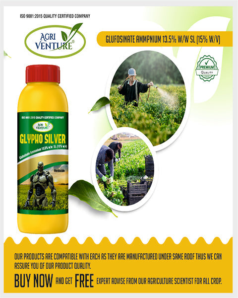 AgriVenture GLYPHO SILVER (Glufosinate Ammonium 13.5% SL) Herbicides