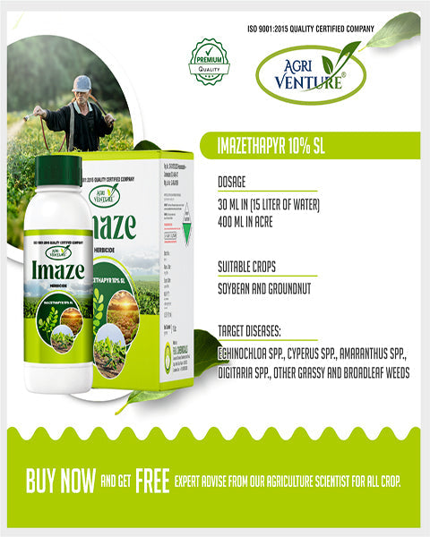AgriVenture IMAZE (Imazethapyr 10% SL) Herbicides