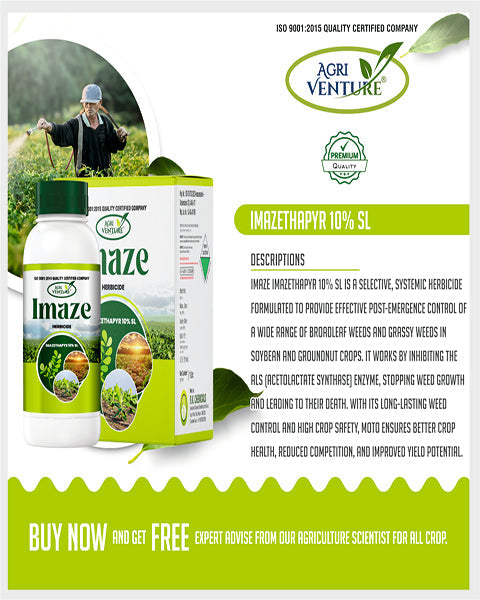 AgriVenture IMAZE (Imazethapyr 10% SL) Herbicides
