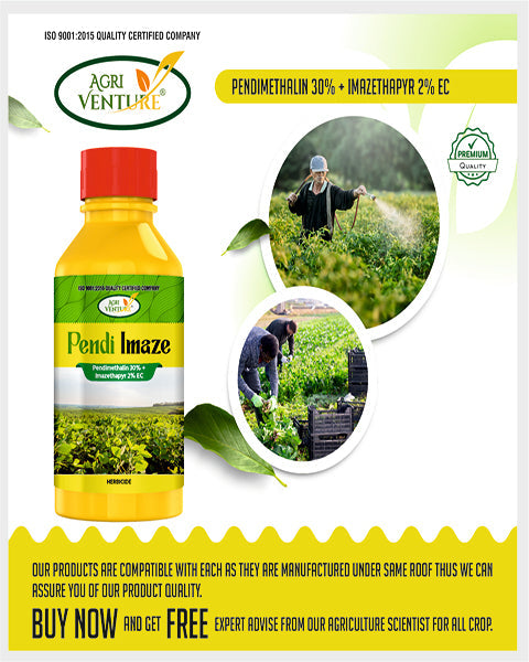 AgriVenture PENDI IMAZE (Pendimethalin 30% + Imazethapyr 2% EC) Herbicides