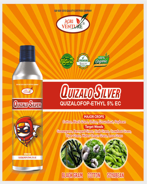 AgriVenture QUIZALO SILVER (Quizalofop Ethyl 5% EC) Herbicides
