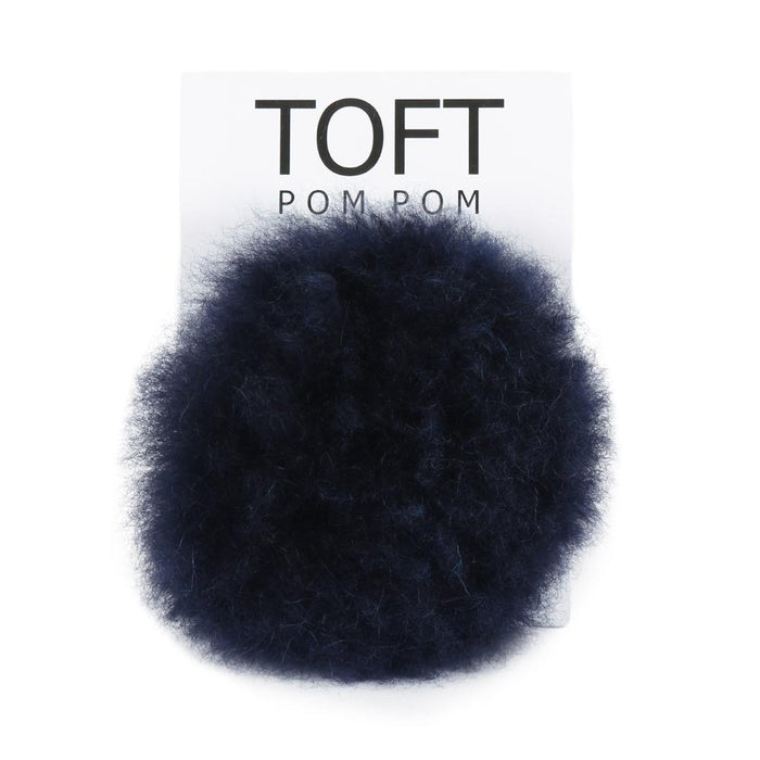 Alpaca Fur Pom Pom - Press Stud | Toft - This is Knit