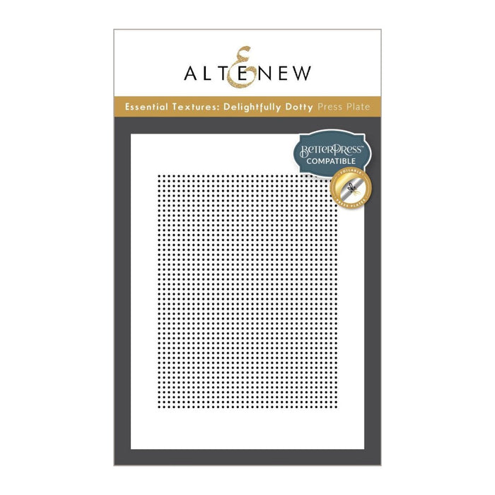 Altenew - Essential Textures: Delightfully Dotty Press Plate