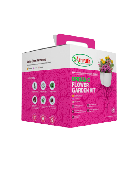 AMRUTH ORGANIC FLOWER GARDENING KIT
