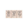 Angel Trio Woodblock Stamp Set