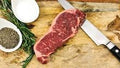 Angus Beef Strip Steak Grass Fed 14oz