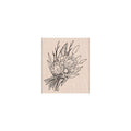 Autumn Sheaf Woodblock Stamp