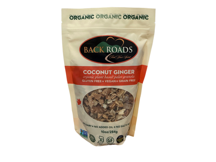 Back Roads Coconut Ginger Granola 10 oz