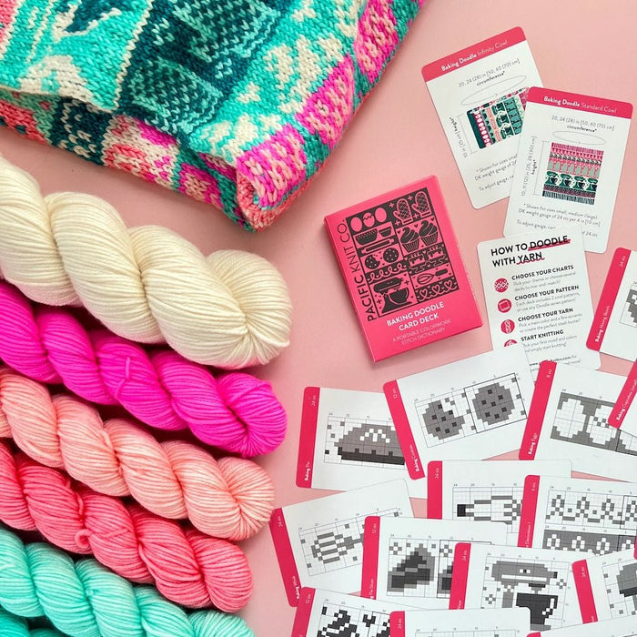 Baking Doodle Card Deck (Smaller Size) | Pacific Knit Co - This is Knit