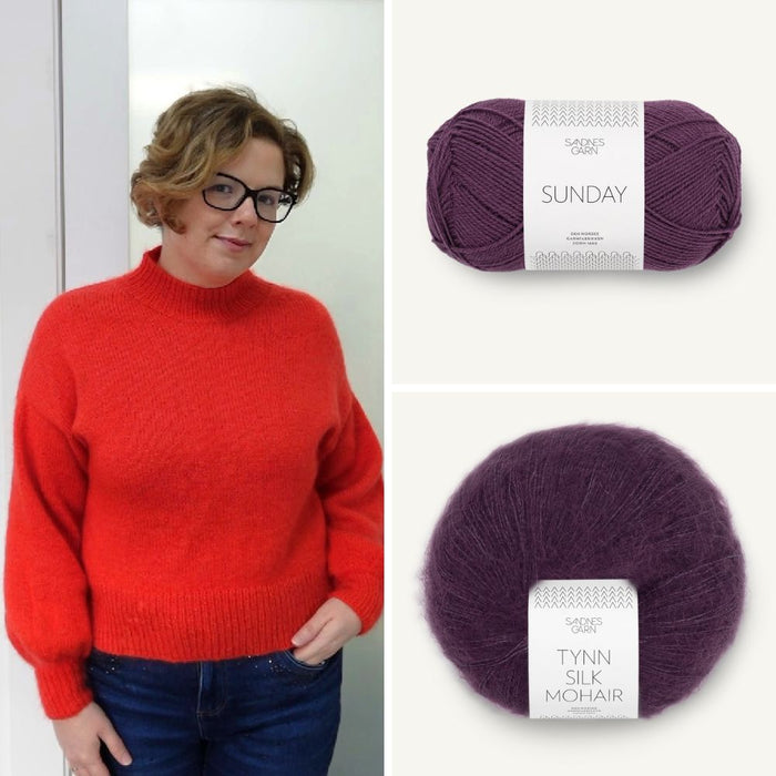 Sunday 4672 + Tynn Silk Mohair 4672 / Size XS