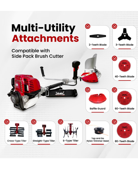 Balwaan Side Pack BX-35 Brush Cutter PRO