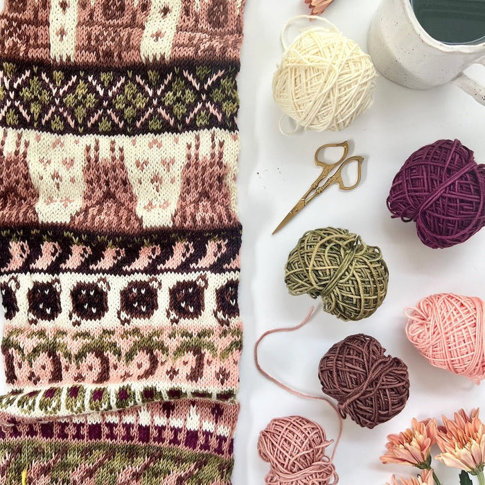 Barcelona Doodle Deck - Destination Doodle Series (13 Charts) | Pacific Knit Co - This is Knit