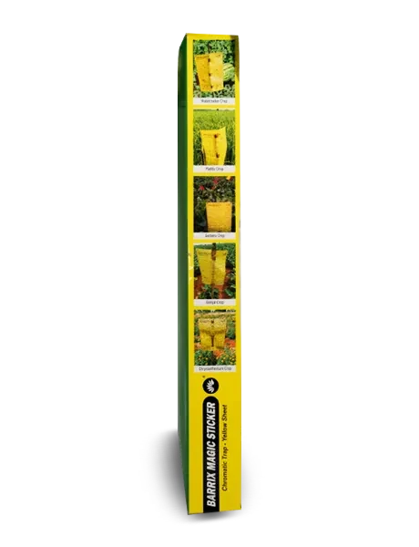 BARRIX MAGIC STICKER CHROMATIC TRAP YELLOW SHEET