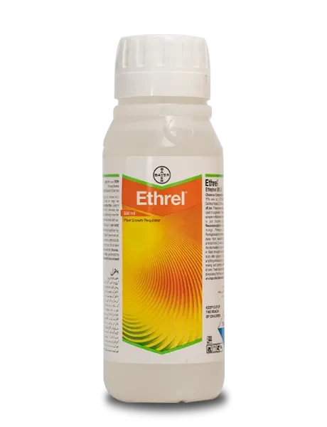 Bottle of Bayer Ethrel Plant Growth Regulator