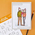 Beyond Stamping Custom Portrait #1 Clear Stamp Set by Josh Griffiths Studio