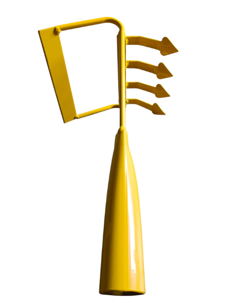 Bharat 4 Teeth 15cm (6'' Inch), 2 In 1 Hand Weeder