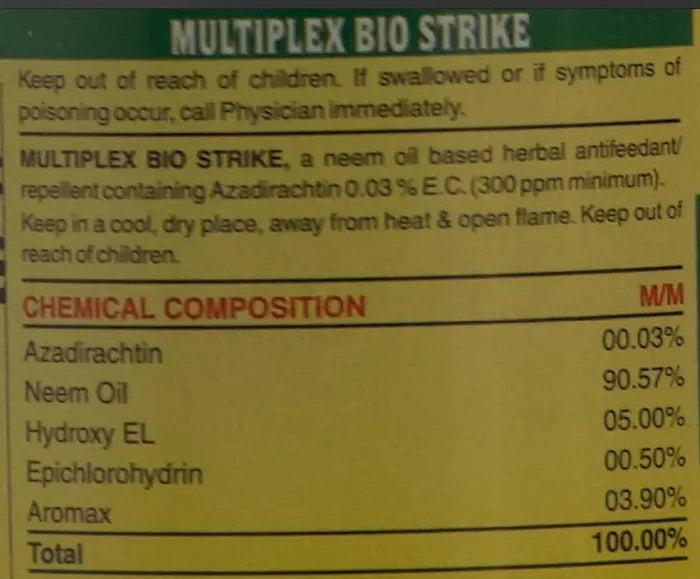 BIO STRIKE MULTIPLEX PESTICIDE