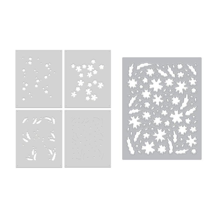 Bitty Floral Bundle Die & Stencil Bundle