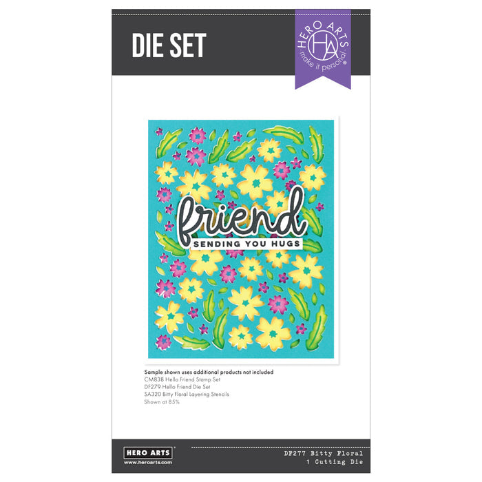 Bitty Floral Bundle Die & Stencil Bundle