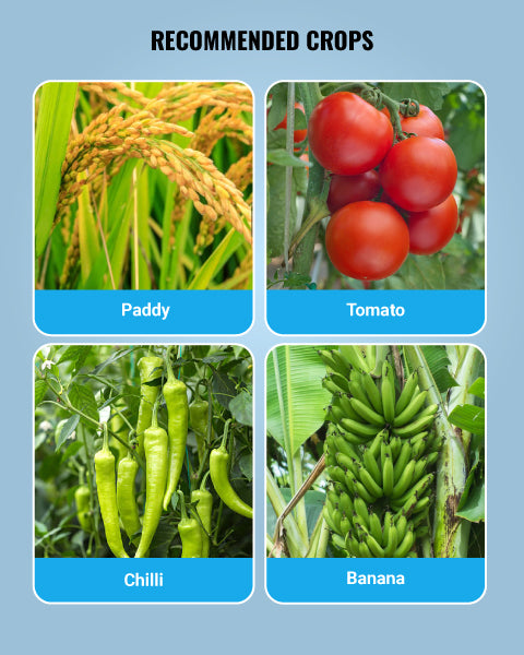 Image showing recommended crops details which blitox fungicides works