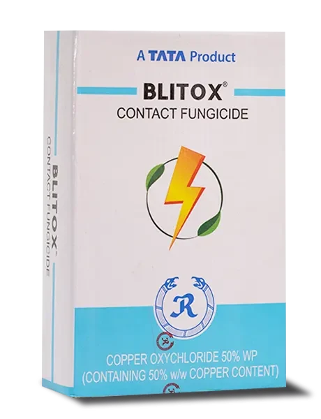 Tata Blitox fungicide with Copper oxychloride 50% WP packet