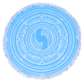 Blue Beach Towel