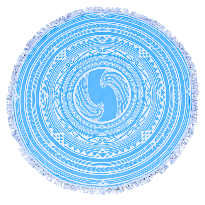 Blue Beach Towel