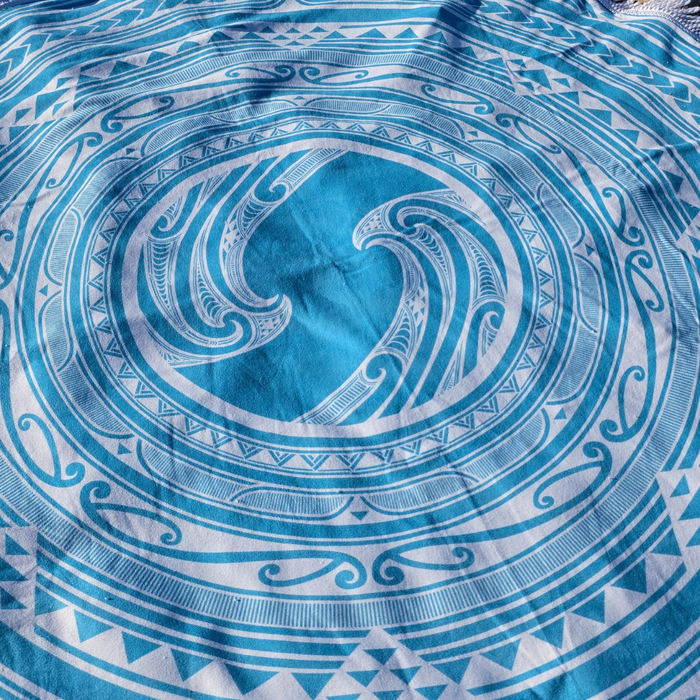 Blue Beach Towel