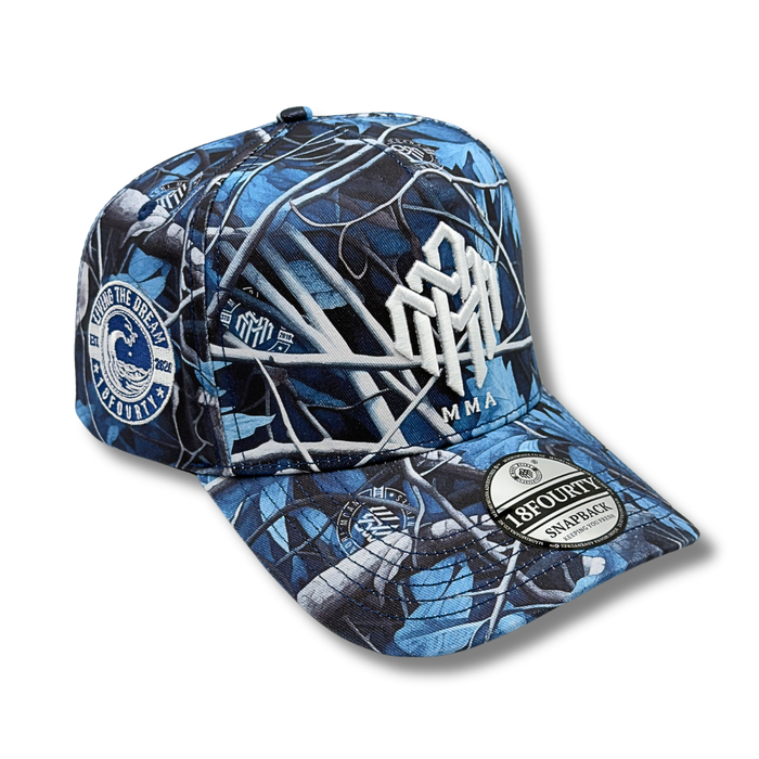 BLUE CAMO MMA SNAPBACK