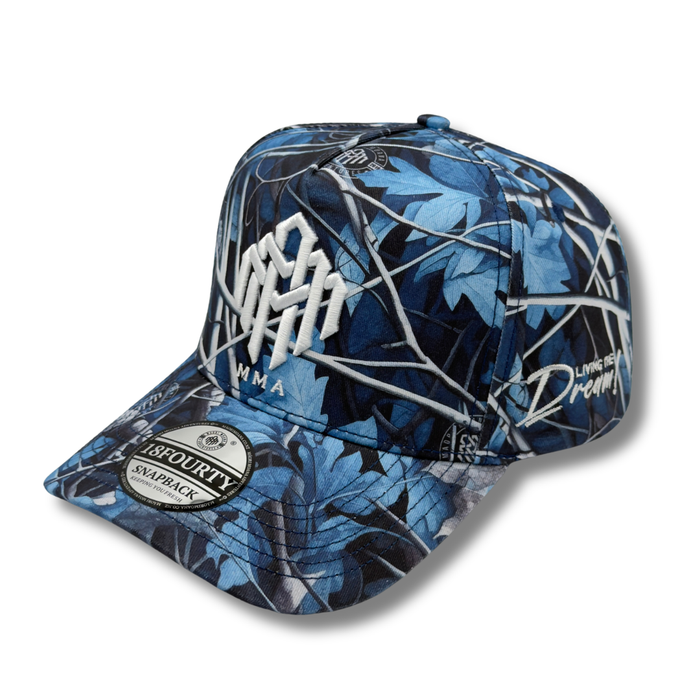 BLUE CAMO MMA SNAPBACK