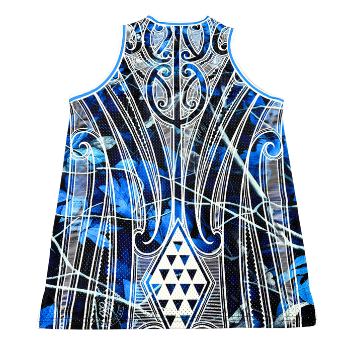 Blue Camo Throwback