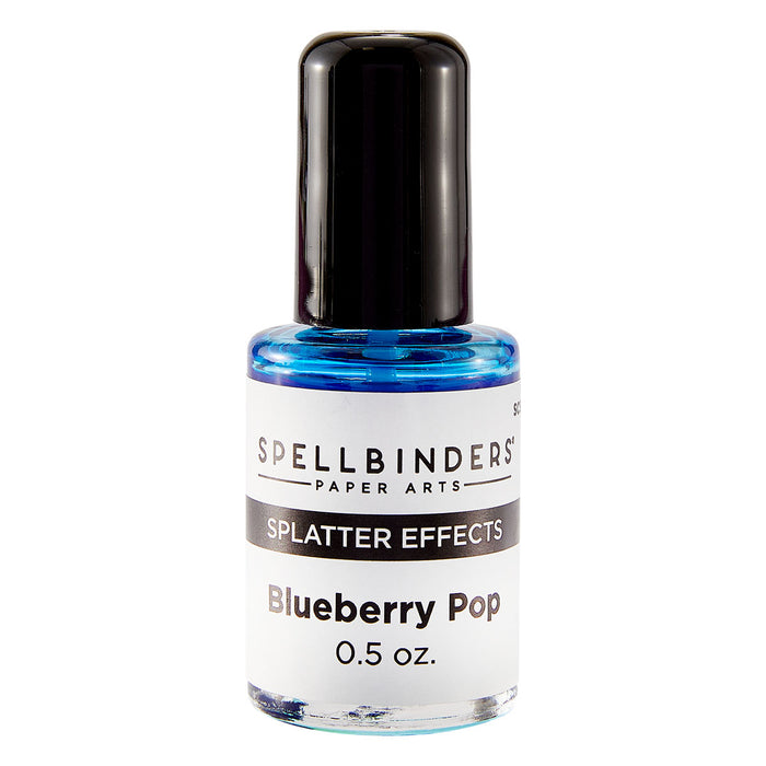 Blueberry Pop Splatter Effects