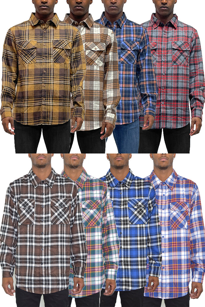 Brushed Flannel Shirt