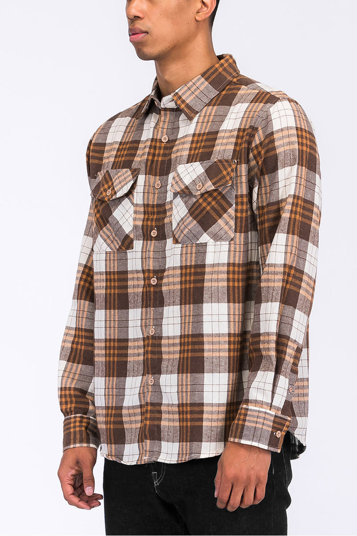 Brushed Flannel Shirt