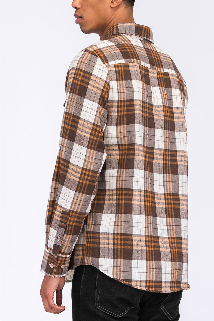 Brushed Flannel Shirt