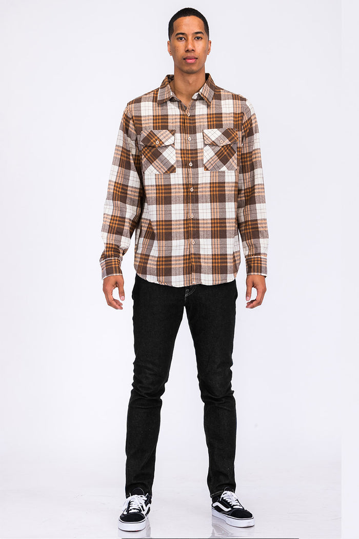 Brushed Flannel Shirt
