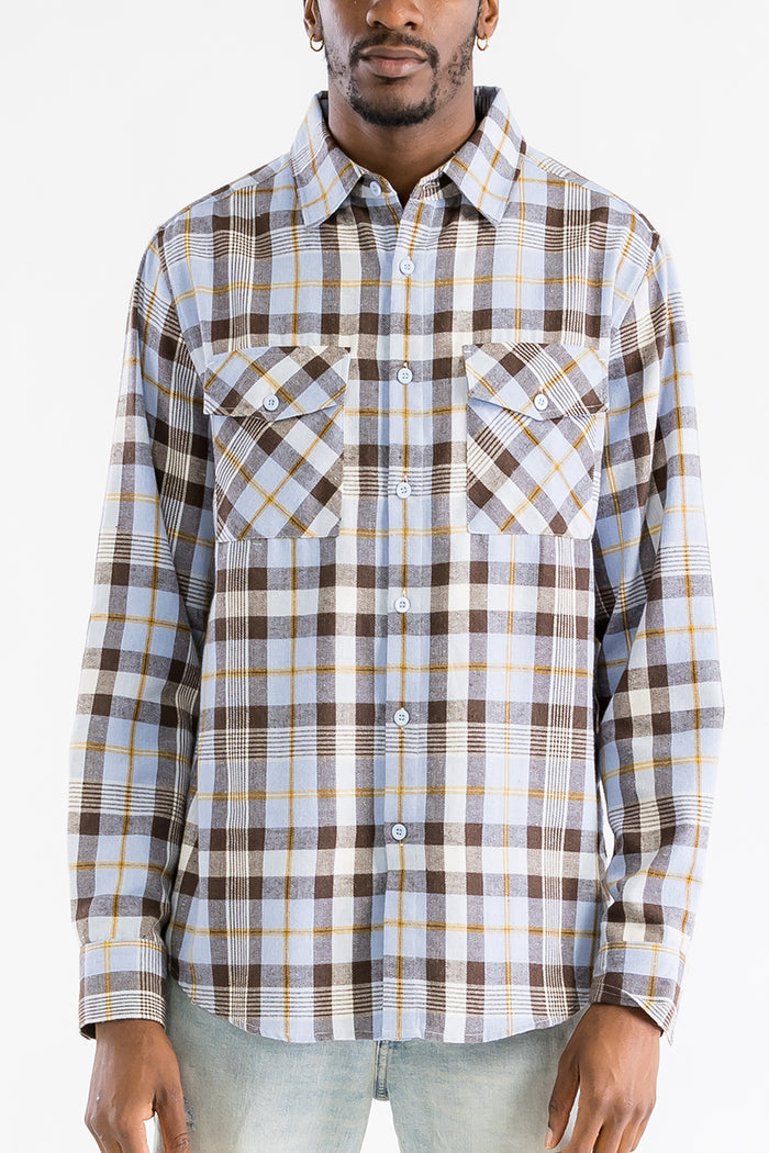 Brushed Flannel Shirt