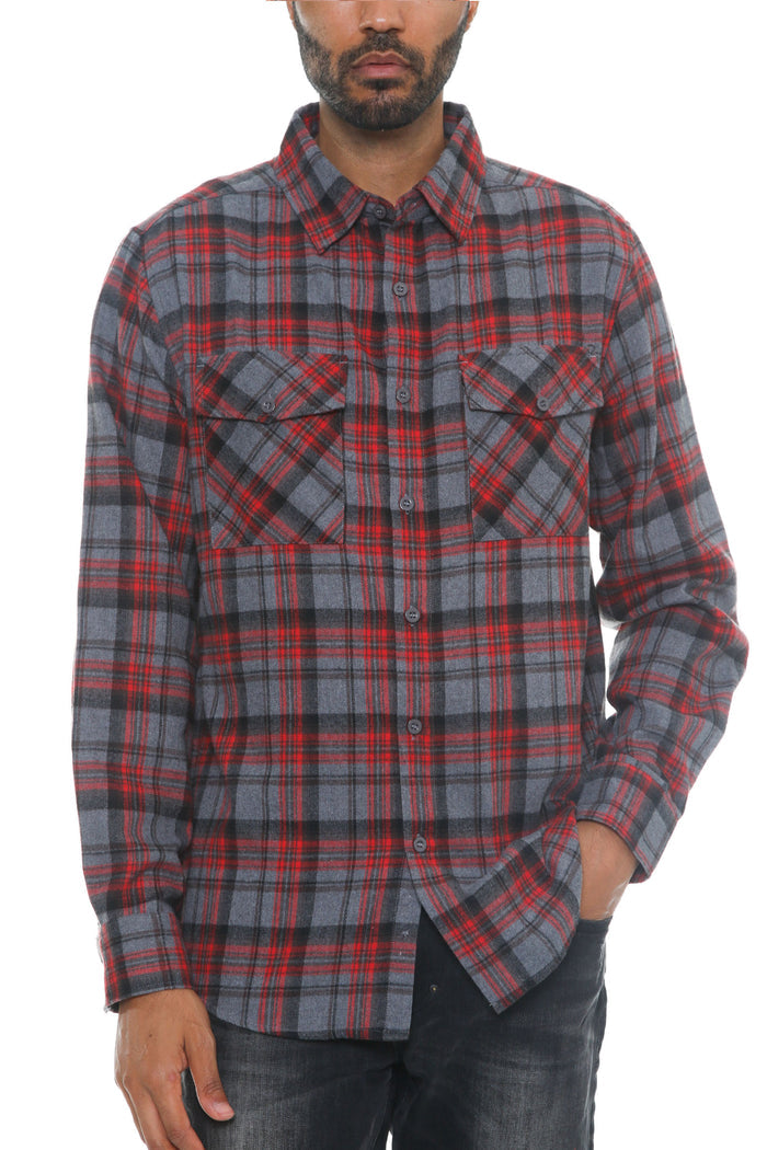 Brushed Flannel Shirt