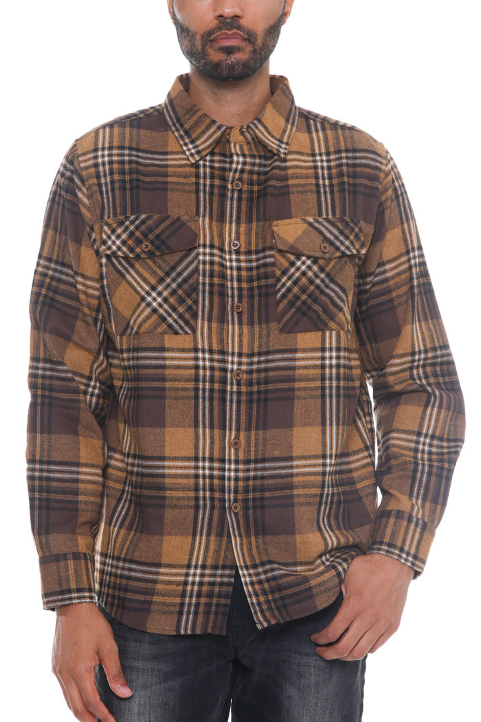 Brushed Flannel Shirt