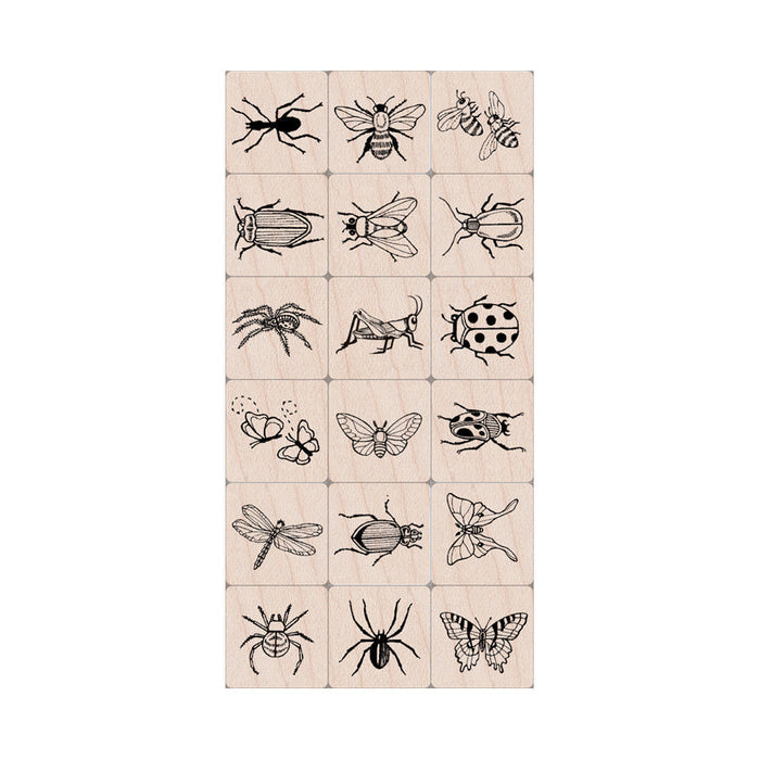 Bugs Woodblock Ink 'n' Stamp