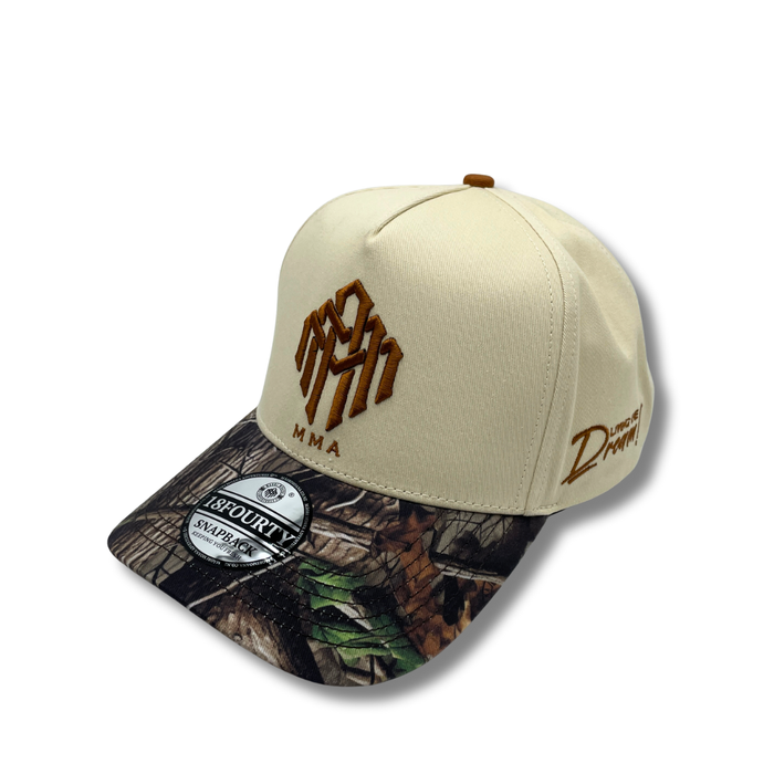 CAMO CREAM MMA SNAPBACK